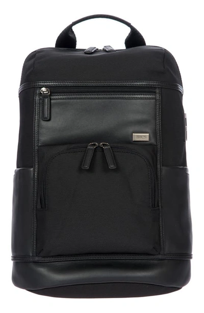 Shop Bric's Monza Urban Backpack In Black/ Black