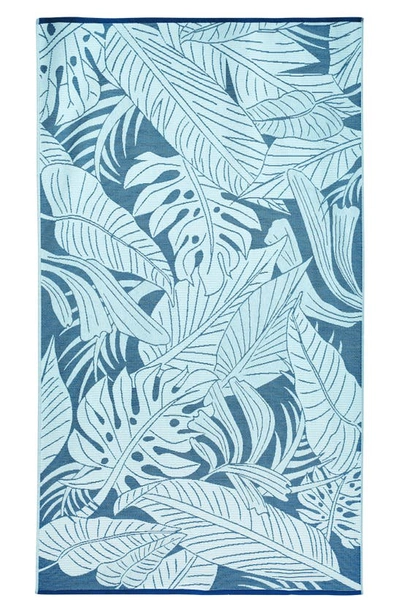 Shop Michael Aram Palm Resort Towel In Blue