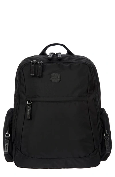 Shop Bric's X-travel Nomad Backpack In Black/ Black