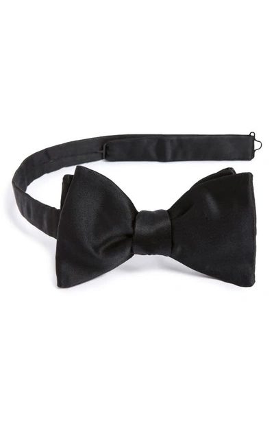 Eton Silk Bow Tie In Black