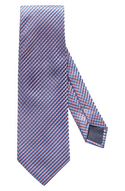 Shop Eton Microdot Silk Tie In Pink
