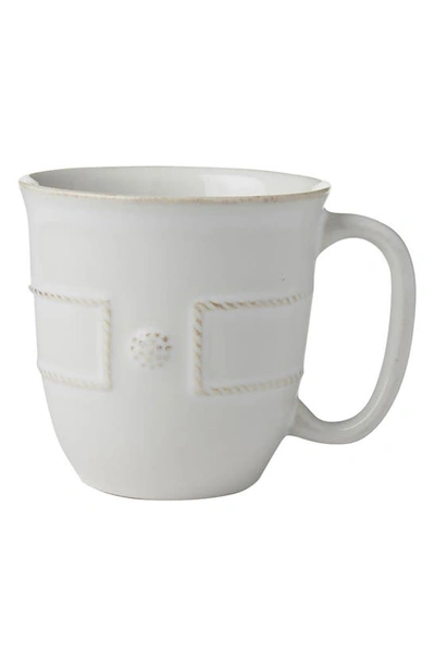 Shop Juliska Berry & Thread Ceramic Cup In Whitewash