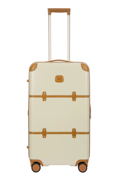 Shop Bric's Bellagio 30-inch Spinner Trunk Suitcase In Cream