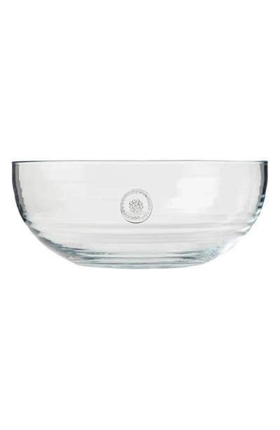 Shop Juliska Berry & Thread Large Glass Bowl In Clear