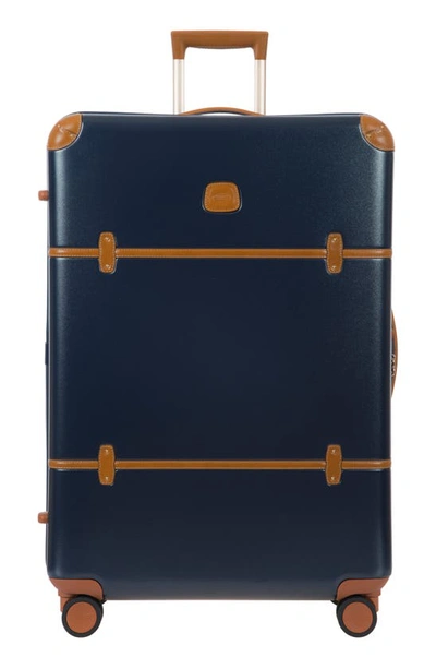 Shop Bric's Bellagio 2.0 32-inch Rolling Spinner Suitcase In Blue