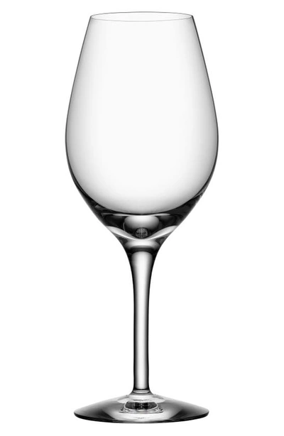 Shop Orrefors More Set Of 4 Wine Glasses In White