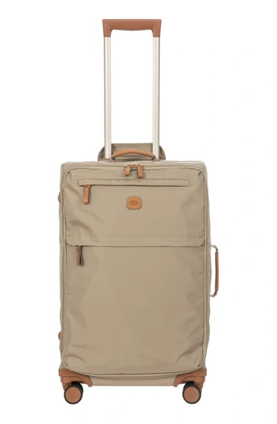 Shop Bric's X-travel 25-inch Spinner Suitcase In Tundra