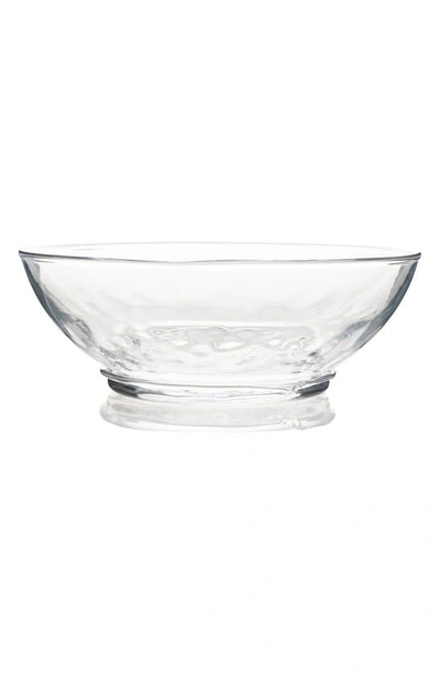 Shop Juliska Carine 10-inch Serving Bowl In Clear