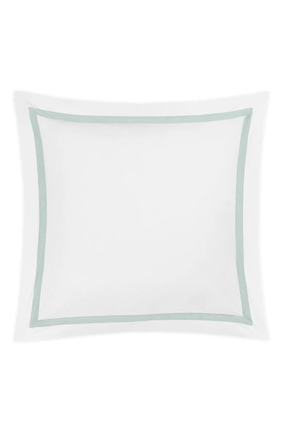 Shop Matouk Lowell Egyptian Cotton Euro Sham In Opal