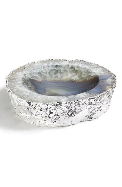Shop Anna New York Cascita Bowl In Natural Silver