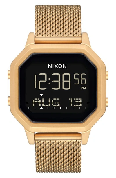 Nixon women's hotsell gold watches
