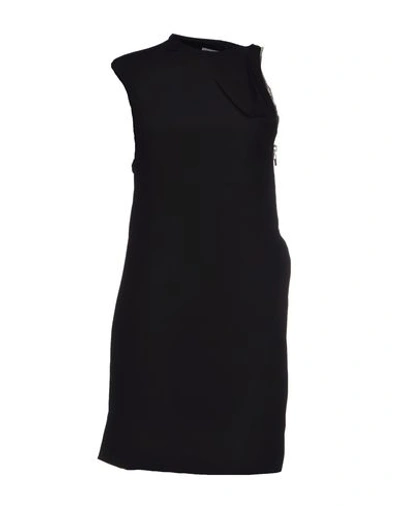 Rabanne Short Dress In Black