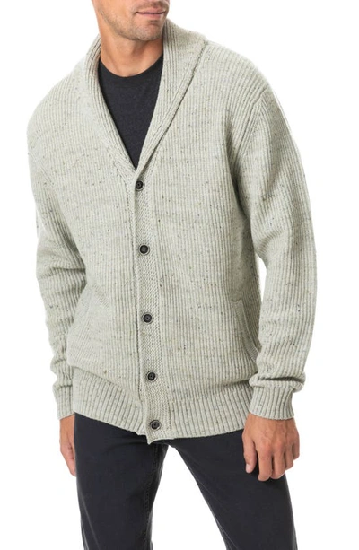 Shop Rodd & Gunn Fielding Cardigan Sweater In Natural