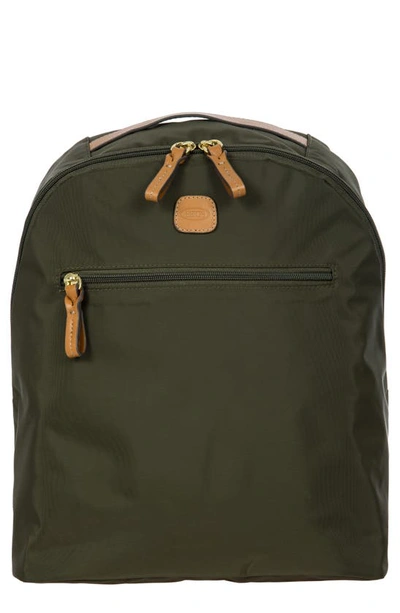Shop Bric's X-travel City Backpack In Olive