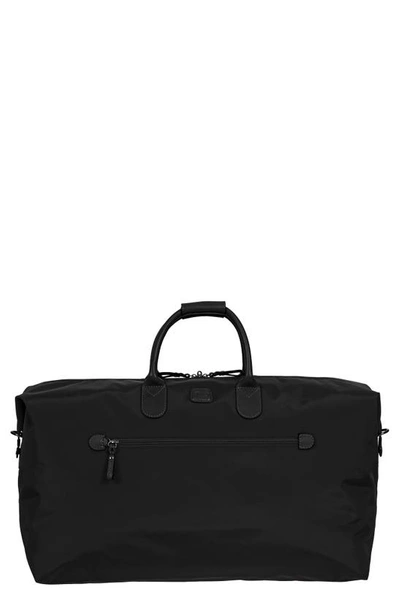 Shop Bric's X-bag Boarding 22-inch Duffle Bag In Black/ Black