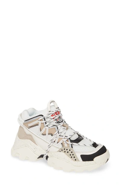 Shop Kenzo Inka Sneaker In Pale Gray