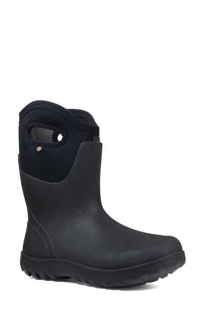 Shop Bogs Neo Classic Mid Waterproof Rain Boot In Black