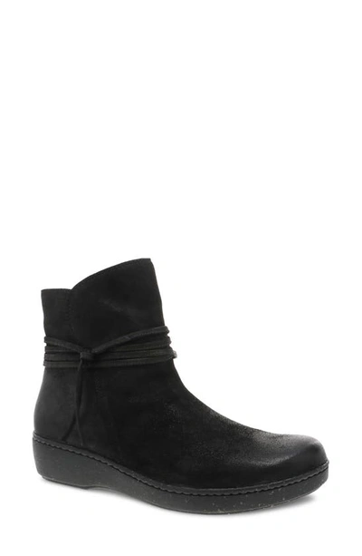 Shop Dansko Evelyn Bootie In Black