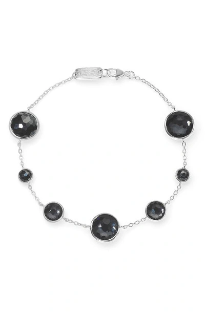 Shop Ippolita Lollipop 7-stone Link Bracelet In Silver