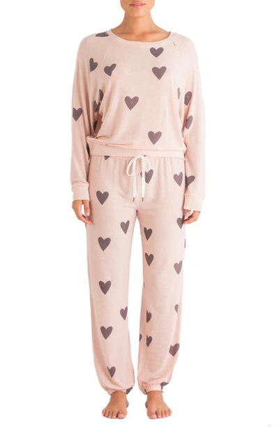 Shop Honeydew Intimates Star Seeker Brushed Jersey Pajamas In Fantasy