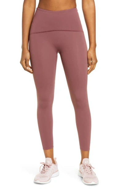 Shop Spanxr Spanx Booty Boost Active 7/8 Leggings In Midnight Rose