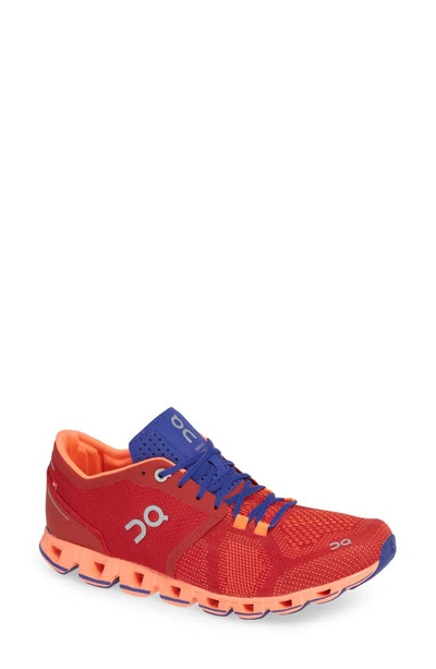 Shop On Cloud X Training Shoe In Red/ Flash