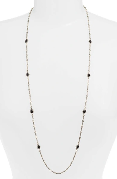 Shop Konstantino Calypso Long Station Necklace In Silver/ Gold