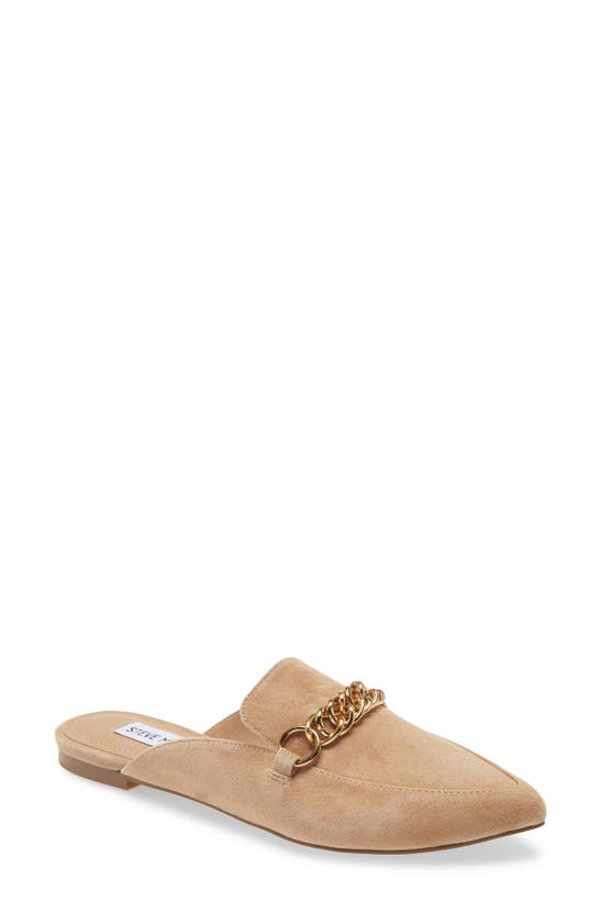 tielo mule in tan steve madden