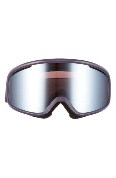 Shop Smith Vogue 185mm Snow Goggles In Violet/ Ignitor Mirror