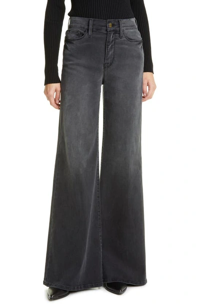 Shop Frame Le Palazzo High Waist Wide Leg Jeans In Mardel