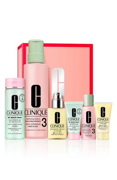 Shop Clinique Great Skin Everywhere Home & Away Set For Combination Oily To Oily Skin