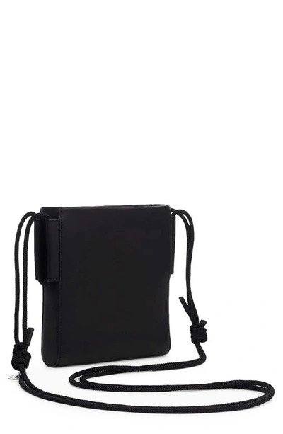 Shop Rag & Bone Leather Passport Bag In Black