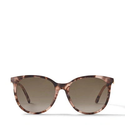 Shop Jimmy Choo Ilana In Eha Brown Shaded