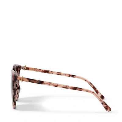 Shop Jimmy Choo Ilana In Eha Brown Shaded