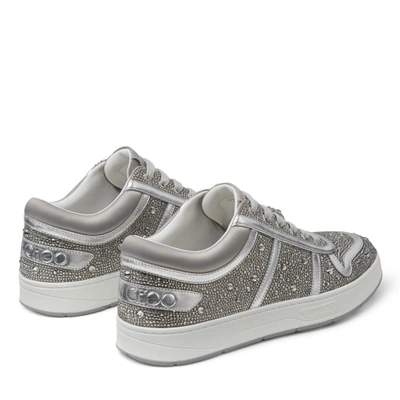 Shop Jimmy Choo Hawaii/m In X Silver/crystal