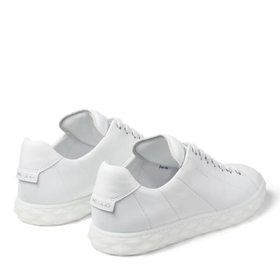 Jimmy Choo Diamond Light Low-top Sneakers In White | ModeSens