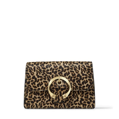Shop Jimmy Choo Madeline Crossbody In Natural Mix/light Gold