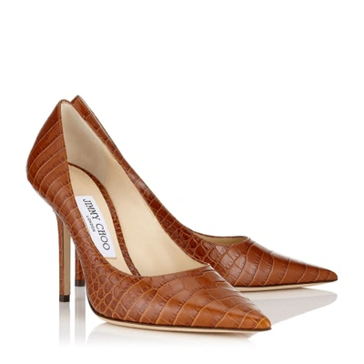 Shop Jimmy Choo Love 100 In Brown