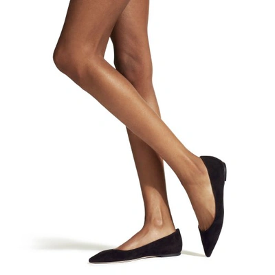 Jimmy Choo Romy Flat In Black