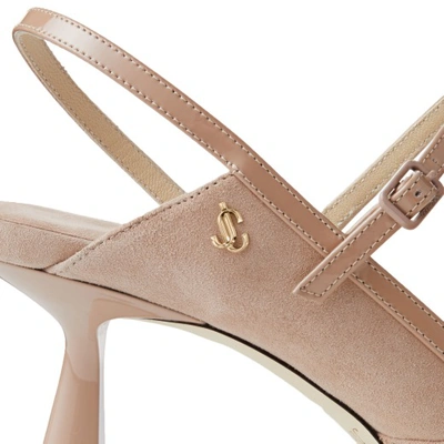 Shop Jimmy Choo Ray 65 In Ballet Pink/ballet Pink
