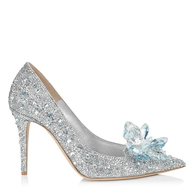 Shop Jimmy Choo Alia In Silver