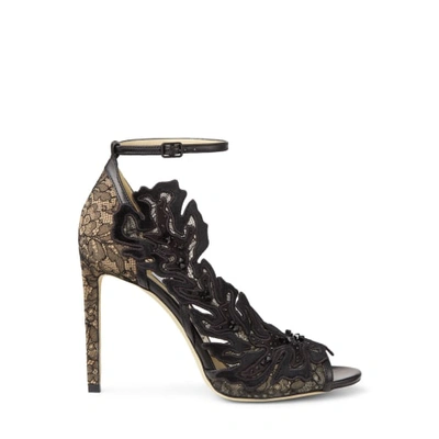 Shop Jimmy Choo Lucele 100 In Black