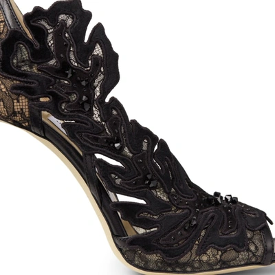 Shop Jimmy Choo Lucele 100 In Black