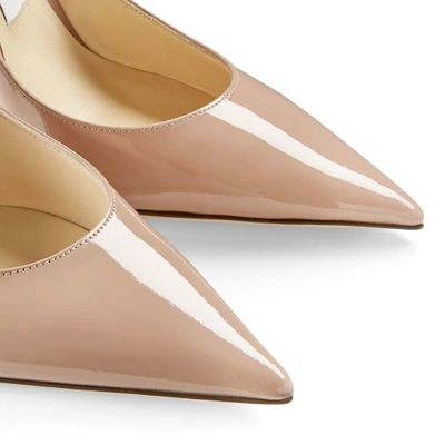 Jimmy Choo Love 100 Pumps In Ballet Pink