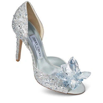 Shop Jimmy Choo Anilla 100 In Silver