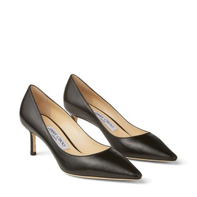Jimmy Choo Pointed Toe Stiletto Heel Pumps In Black