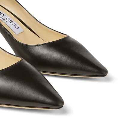 Jimmy Choo Pointed Toe Stiletto Heel Pumps In Black