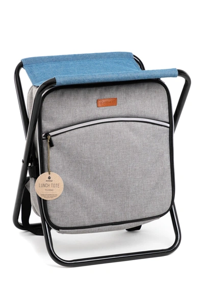 Core Home 3-in-1 Collapsible Insulated Cooler Bag Chair Backpack In Multi