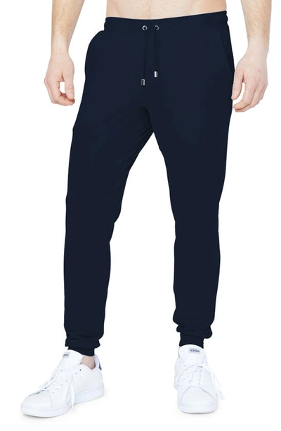 Shop Redvanly Donahue Water Resistant Joggers In Black