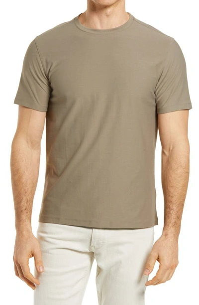Shop Robert Barakett Hickman Solid T-shirt In Pastel Olive